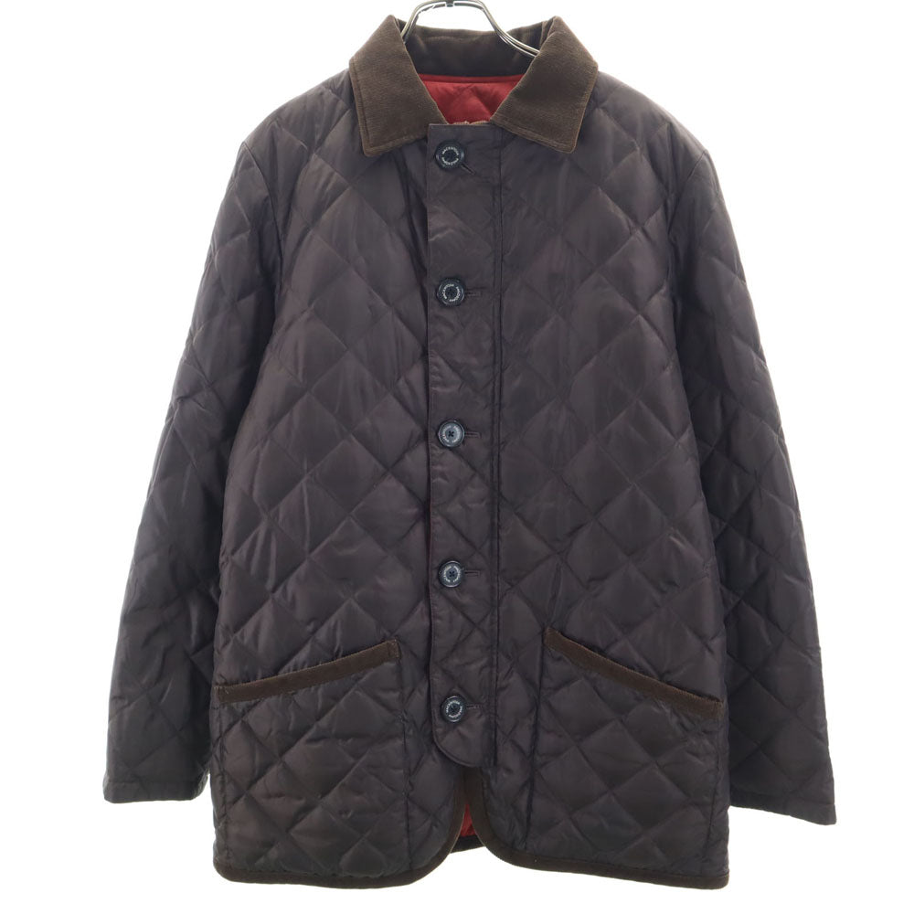 MACKINTOSH PHILOSOPHY マッキントッシュ フィロソフィー リバーシブル キルティングコート 40 ブラウン メンズ