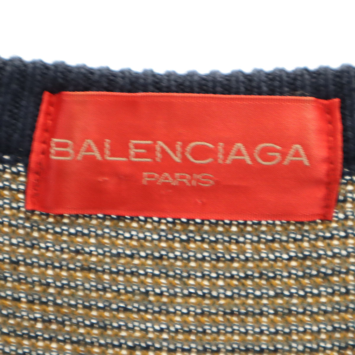 BALENCIAGA バレンシアガ 90s オールド 花柄 長袖 セーター M チャコールグレー ニット レディース