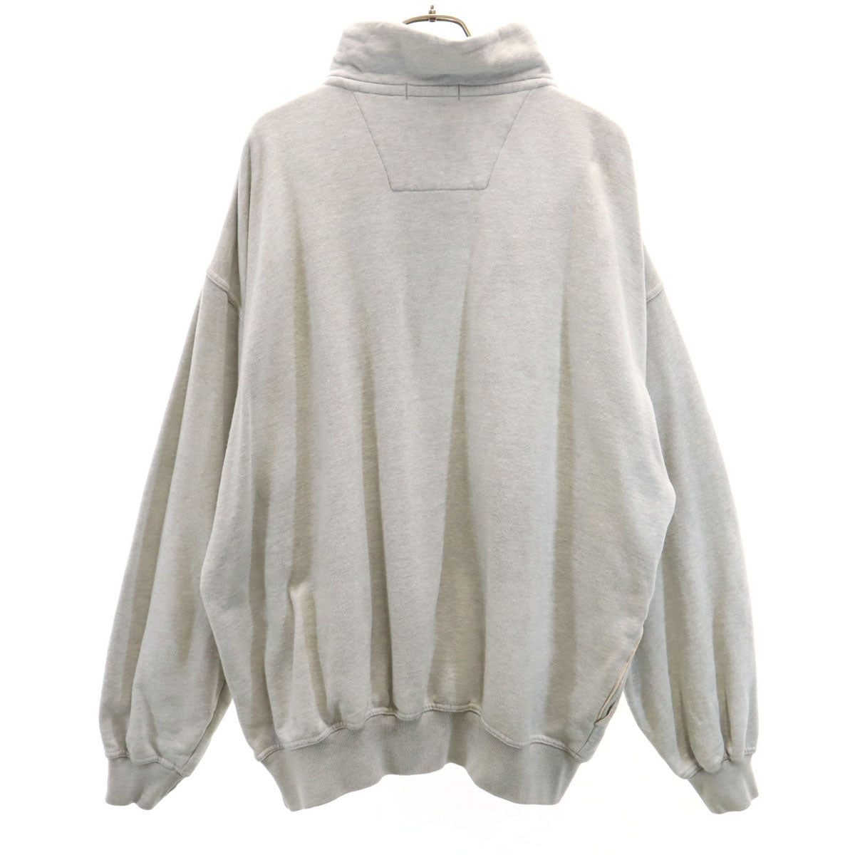 NAUTICA ノーティカ 90s オールド 長袖 ハーフジップ スウェット XL グレー メンズ