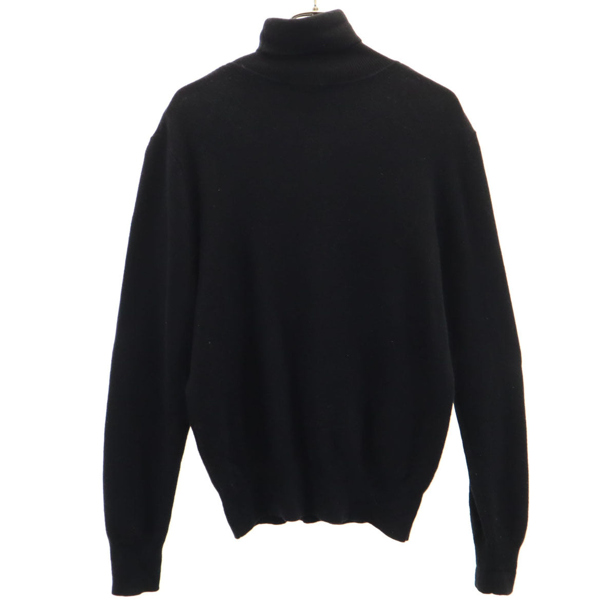 MAISON KITSUNE メゾンキツネ 長袖 タートルネック セーター XS ブラック ニット メンズ