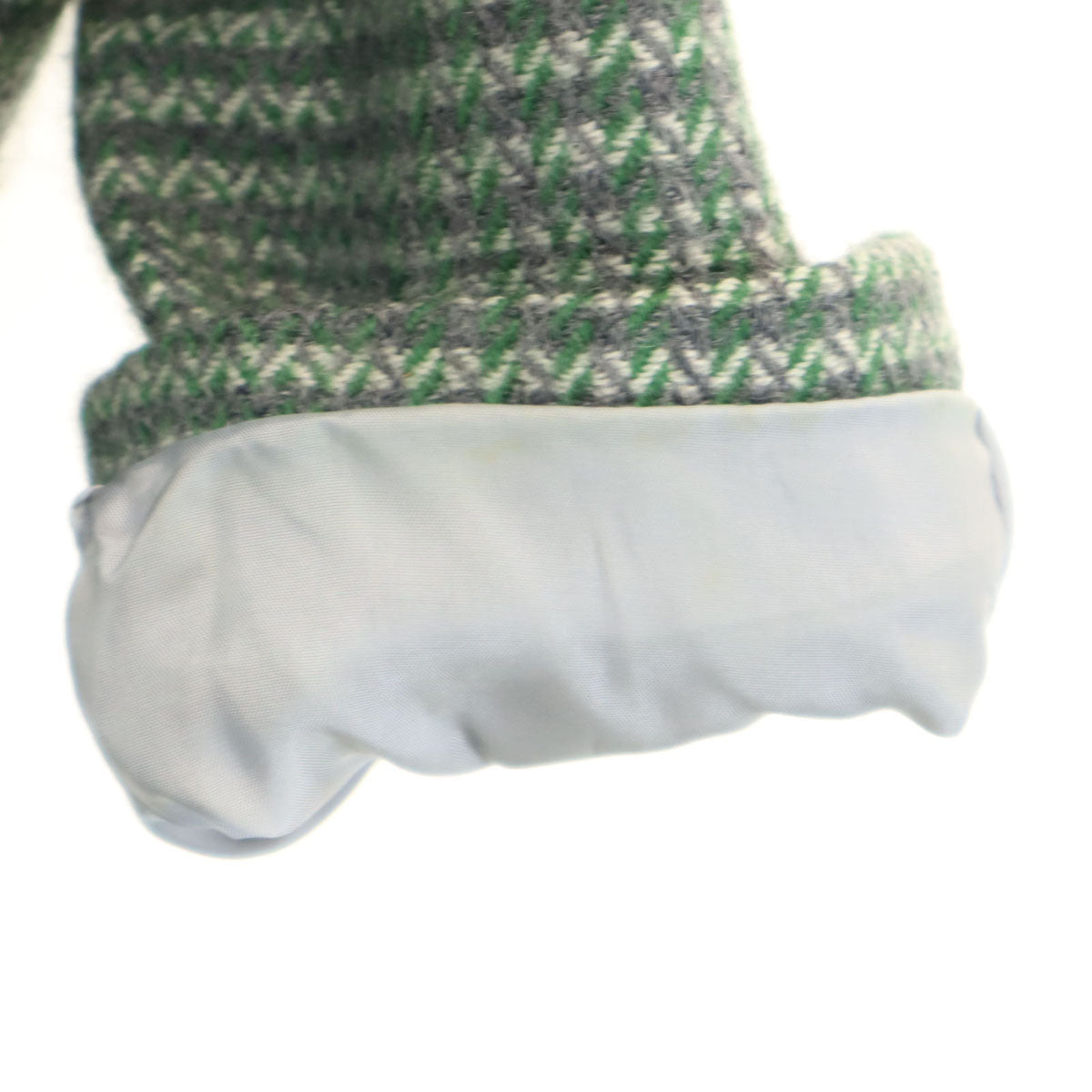 Christian Dior SPORTS クリスチャンディオールスポーツ 90s オールド 総柄 ツイード テーラードジャケット M グリーン系 レディース