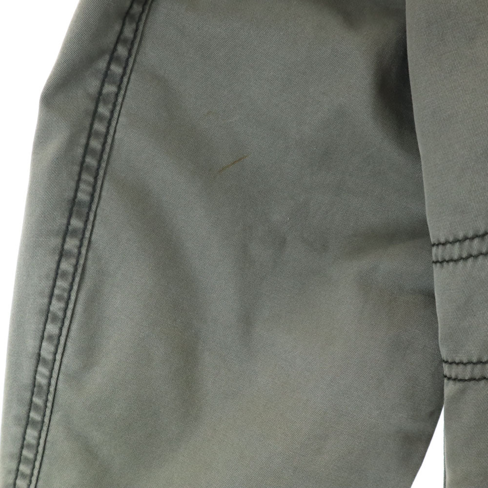 BURBERRY BLACK LABEL バーバリーブラックレーベル ミリタリージャケット LL カーキ 三陽商会 メンズ