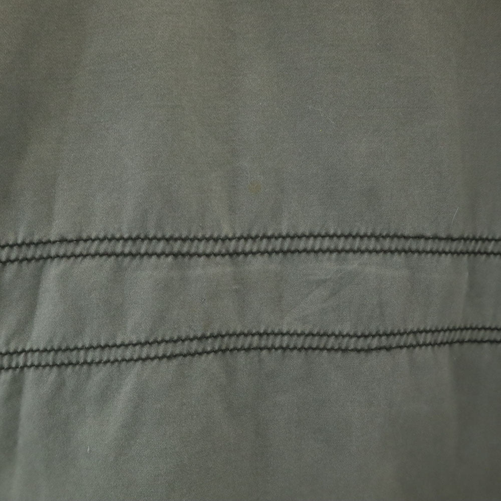 BURBERRY BLACK LABEL バーバリーブラックレーベル ミリタリージャケット LL カーキ 三陽商会 メンズ