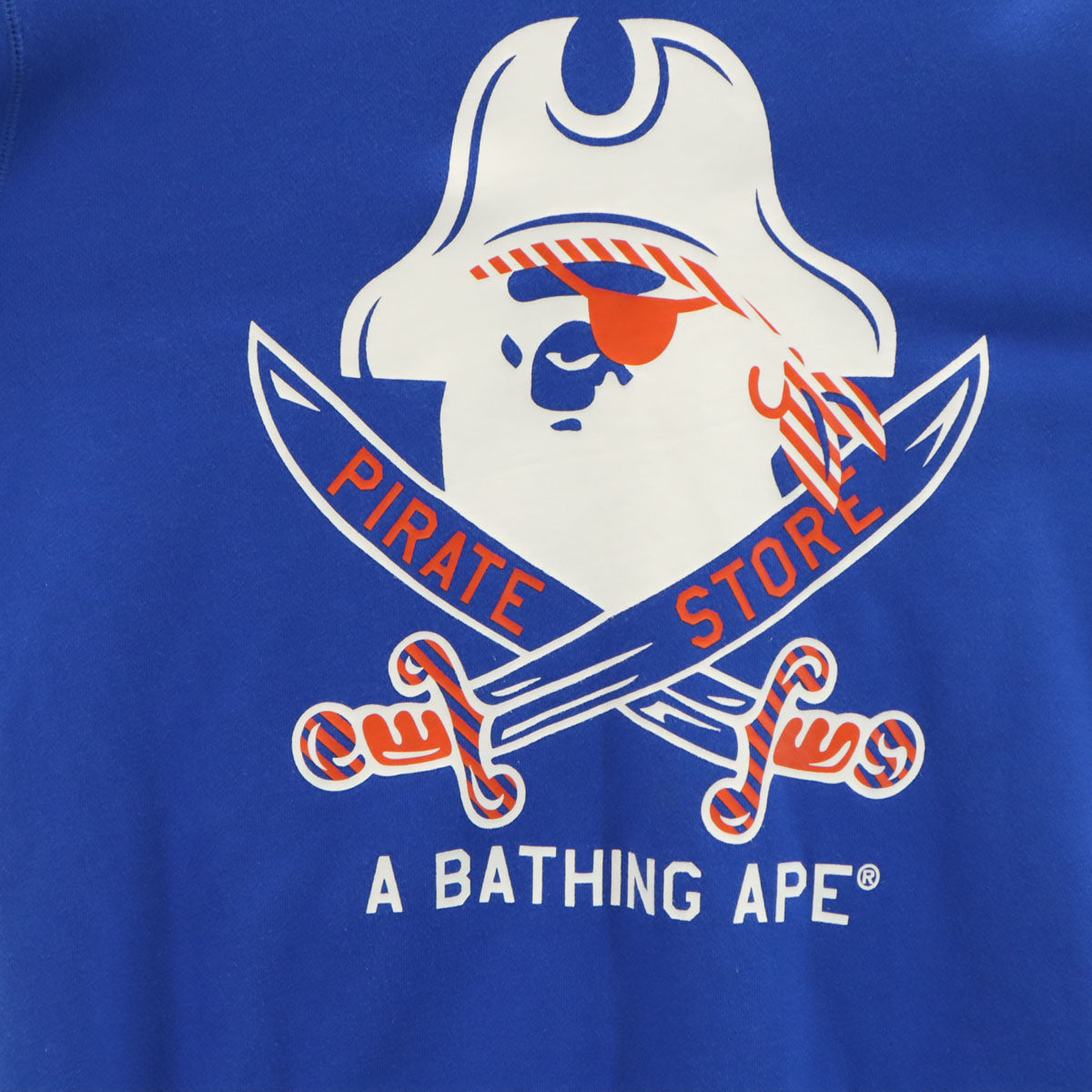 A BATHING APE アベイシングエイプ 長袖 スウェット トレーナー M 青