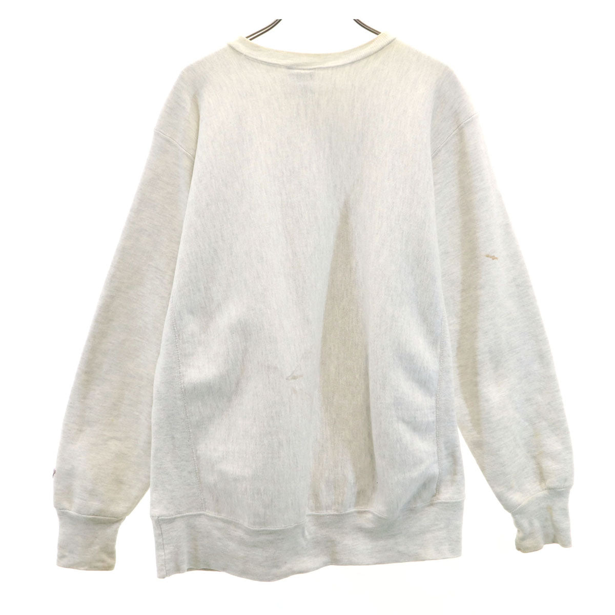 MV SPORT エムブイスポーツ 90s USA製 オールド 長袖 スウェット トレーナー S グレー 裏起毛 メンズ