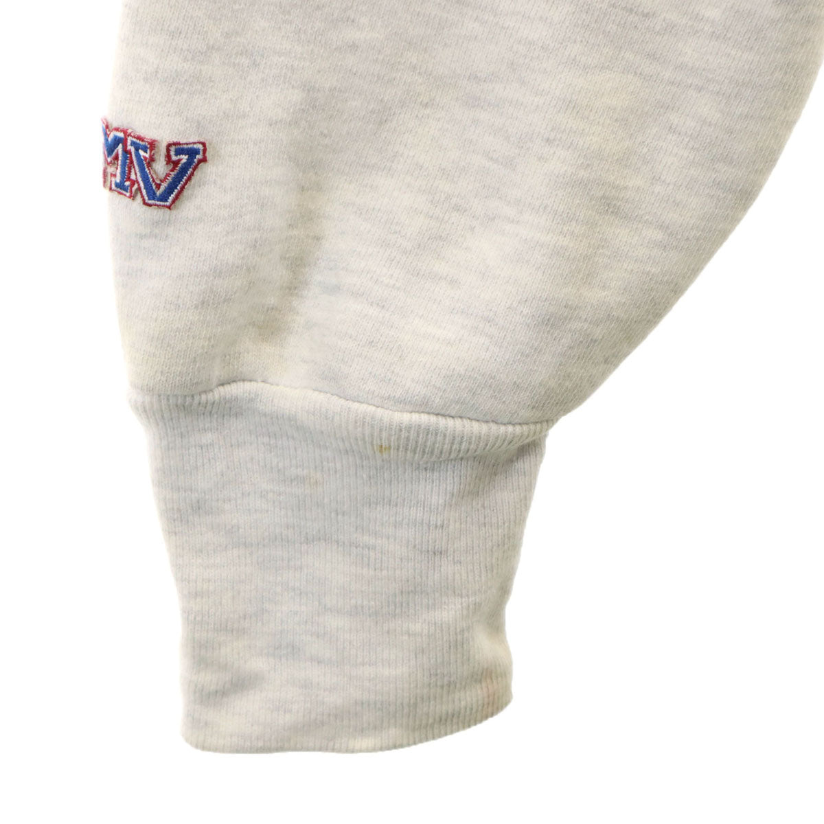 MV SPORT エムブイスポーツ 90s USA製 オールド 長袖 スウェット トレーナー S グレー 裏起毛 メンズ