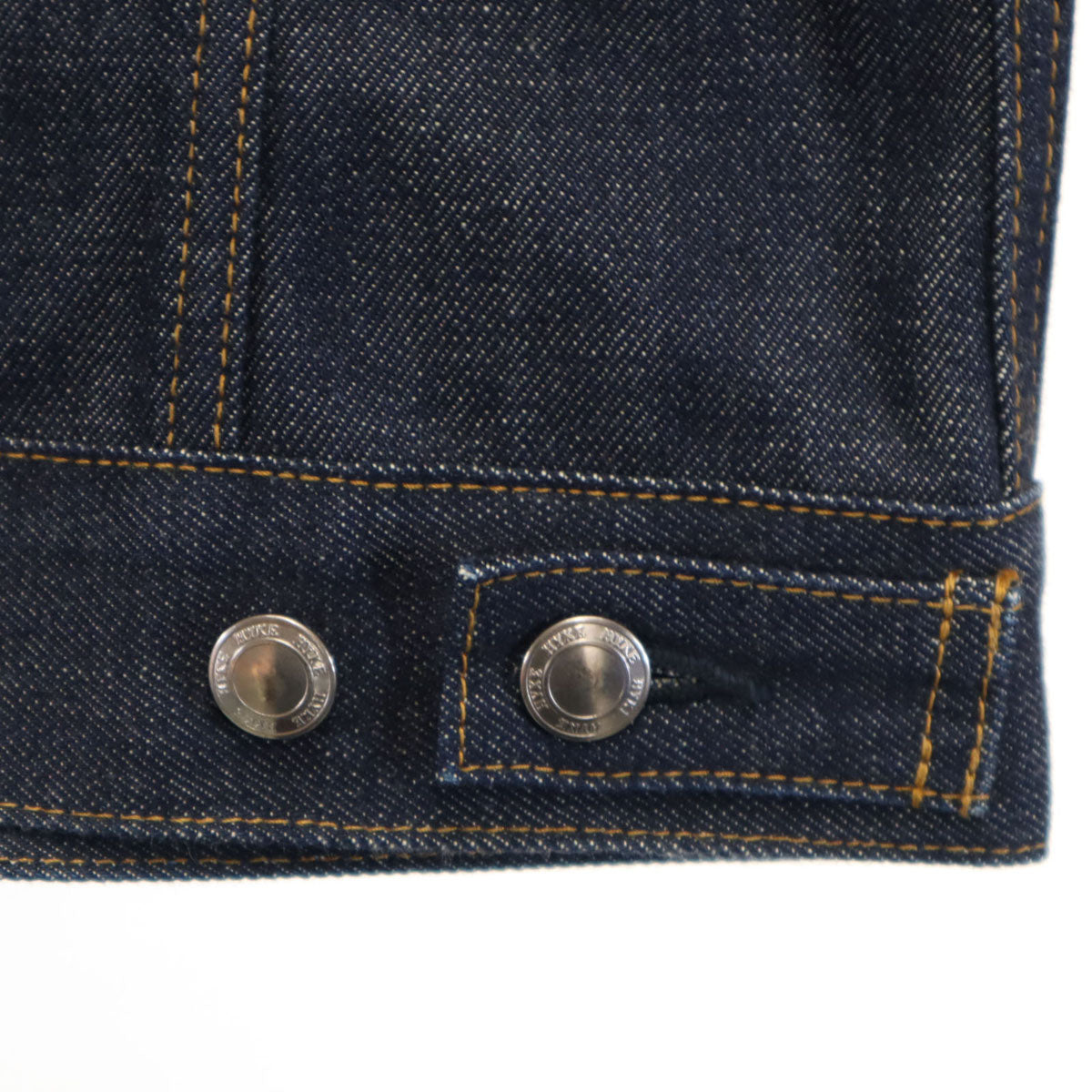 HYKE ハイク 日本製 デニムジャケット 2 ネイビー系 ジージャン レディース