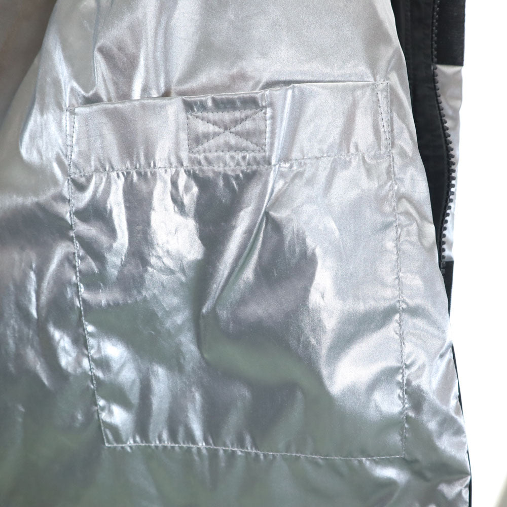 HERON PRESTON ヘロンプレストン イタリア製 NASA ジップアップ ブルゾン CA ブラック フーディー メンズ