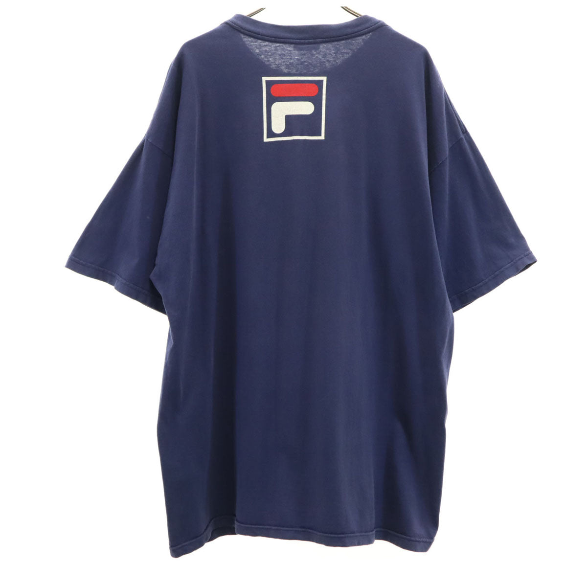 FILA フィラ 90s USA製 オールド 半袖 Tシャツ L ネイビー メンズ
