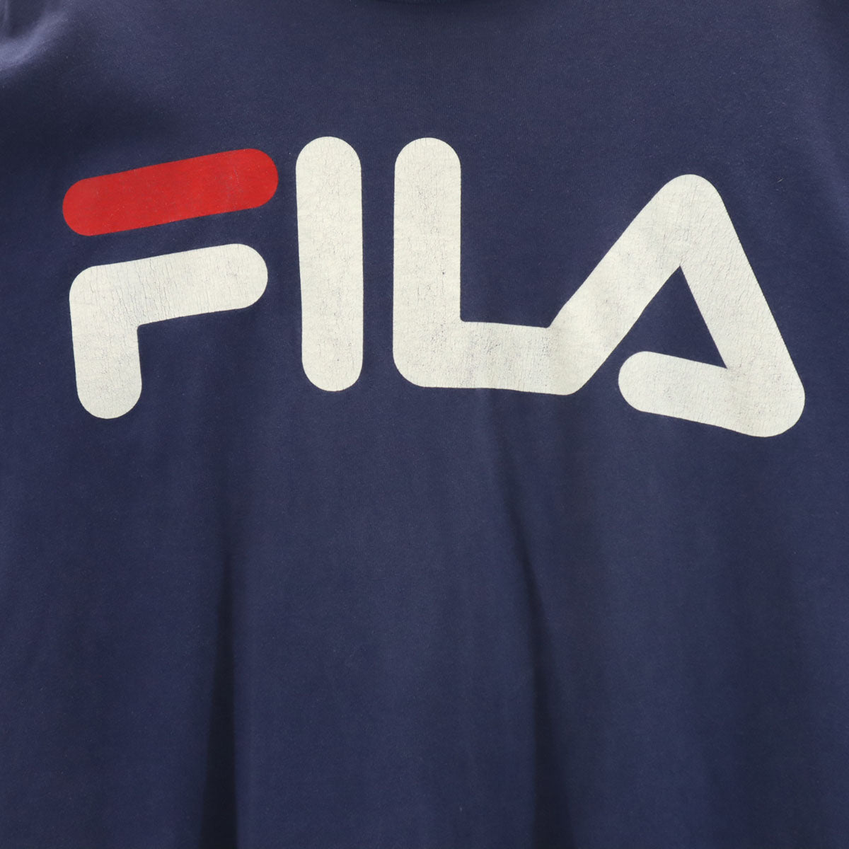 FILA フィラ 90s USA製 オールド 半袖 Tシャツ L ネイビー メンズ