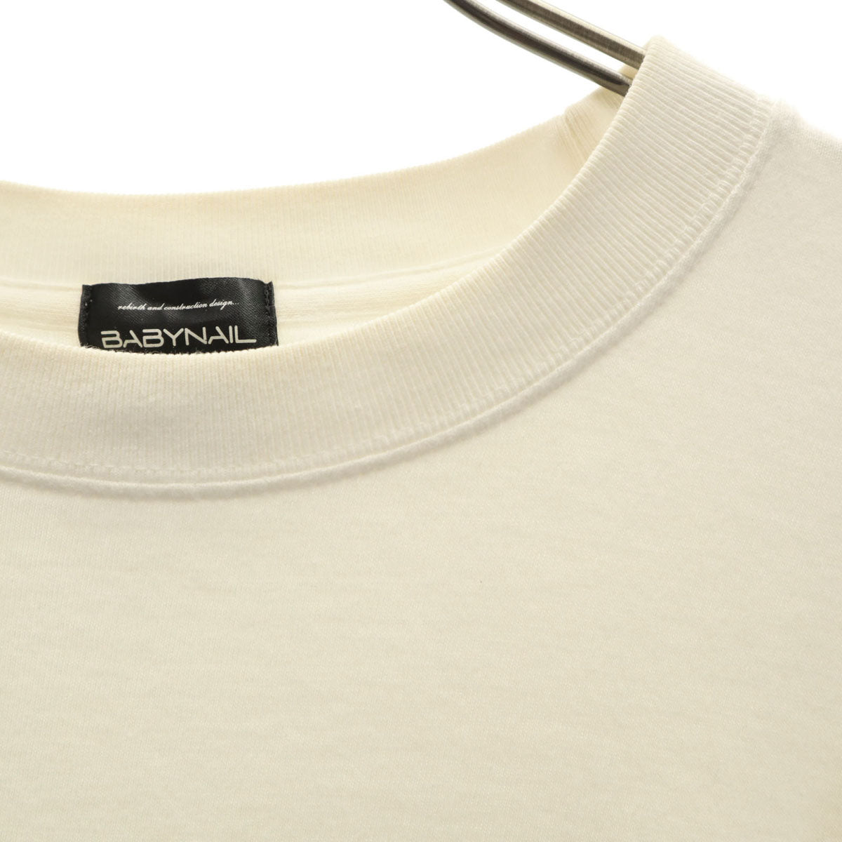 BABY NAIL ベイビーネイル 半袖 Tシャツ L オフホワイト メンズ