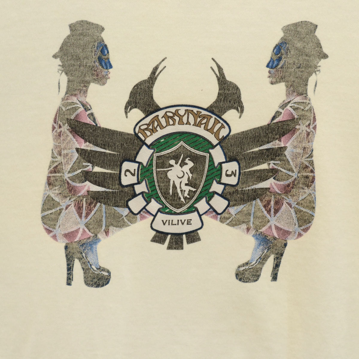 BABY NAIL ベイビーネイル 半袖 Tシャツ L オフホワイト メンズ