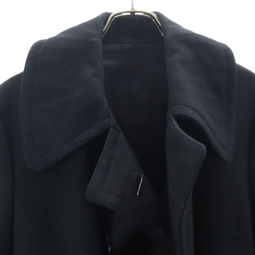 A.P.C. アーペーセー ダブルブレスト ピーコート M ブラック メンズ