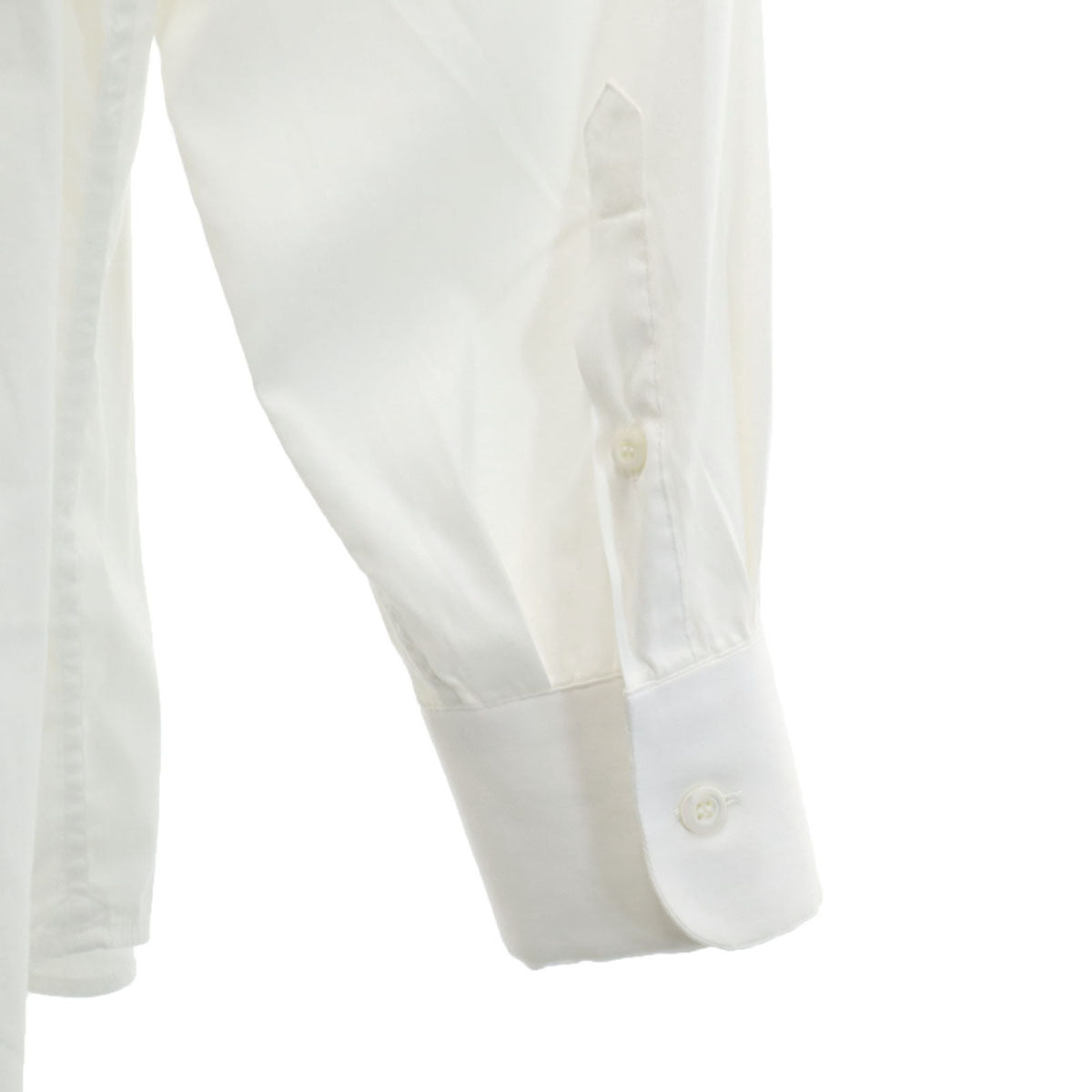 PRADA プラダ イタリア製 長袖 シャツ 41/16 白 メンズ