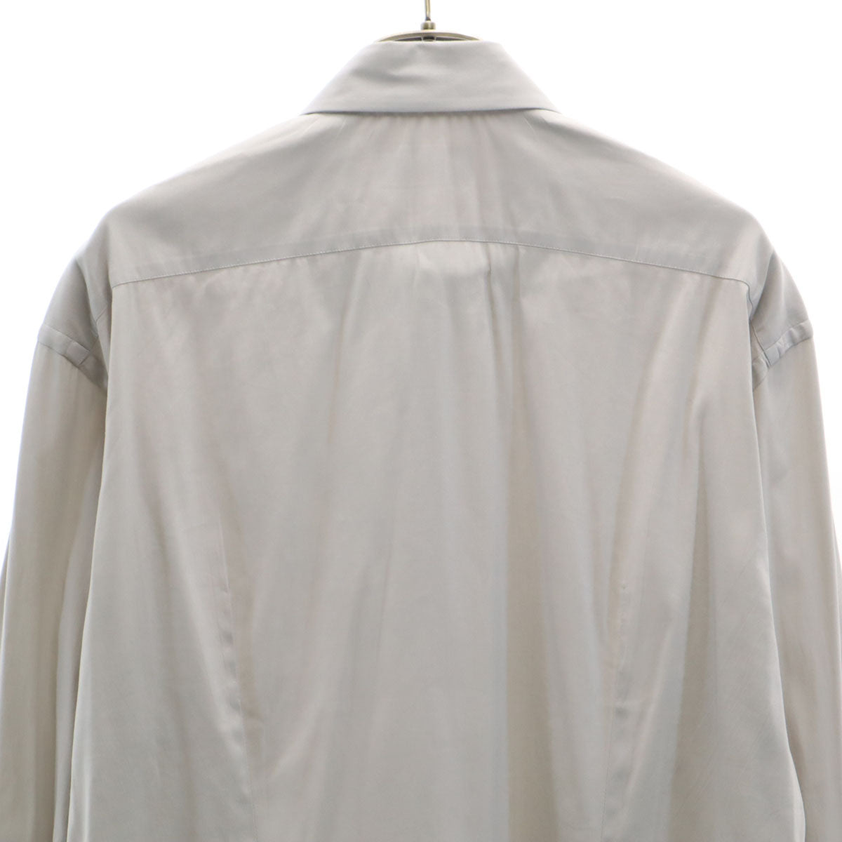 PRADA プラダ イタリア製 長袖 シャツ 41 グレー メンズ