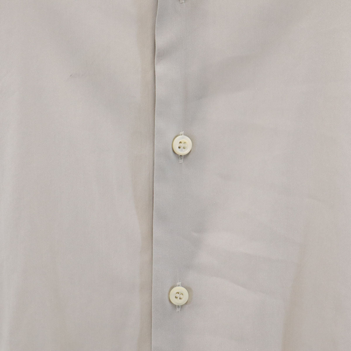 PRADA プラダ イタリア製 長袖 シャツ 41 グレー メンズ