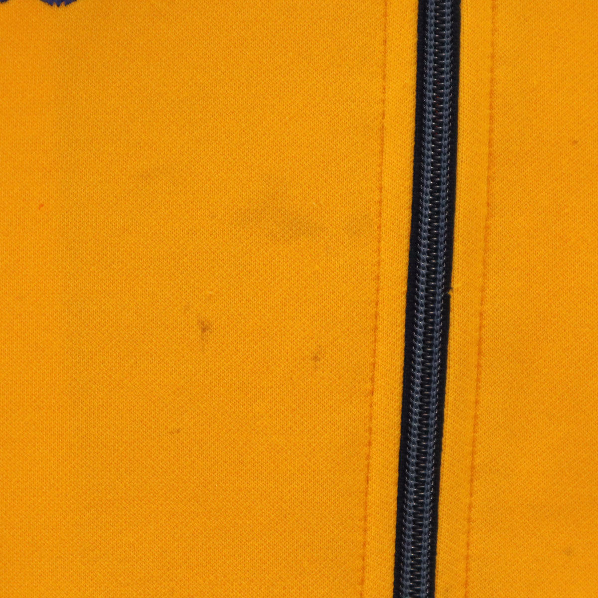 adidas アディダス 70s 西ドイツ ヴィンテージ トレフォイルロゴ トラックジャケット M イエロー系 デサント ジャージ メンズ