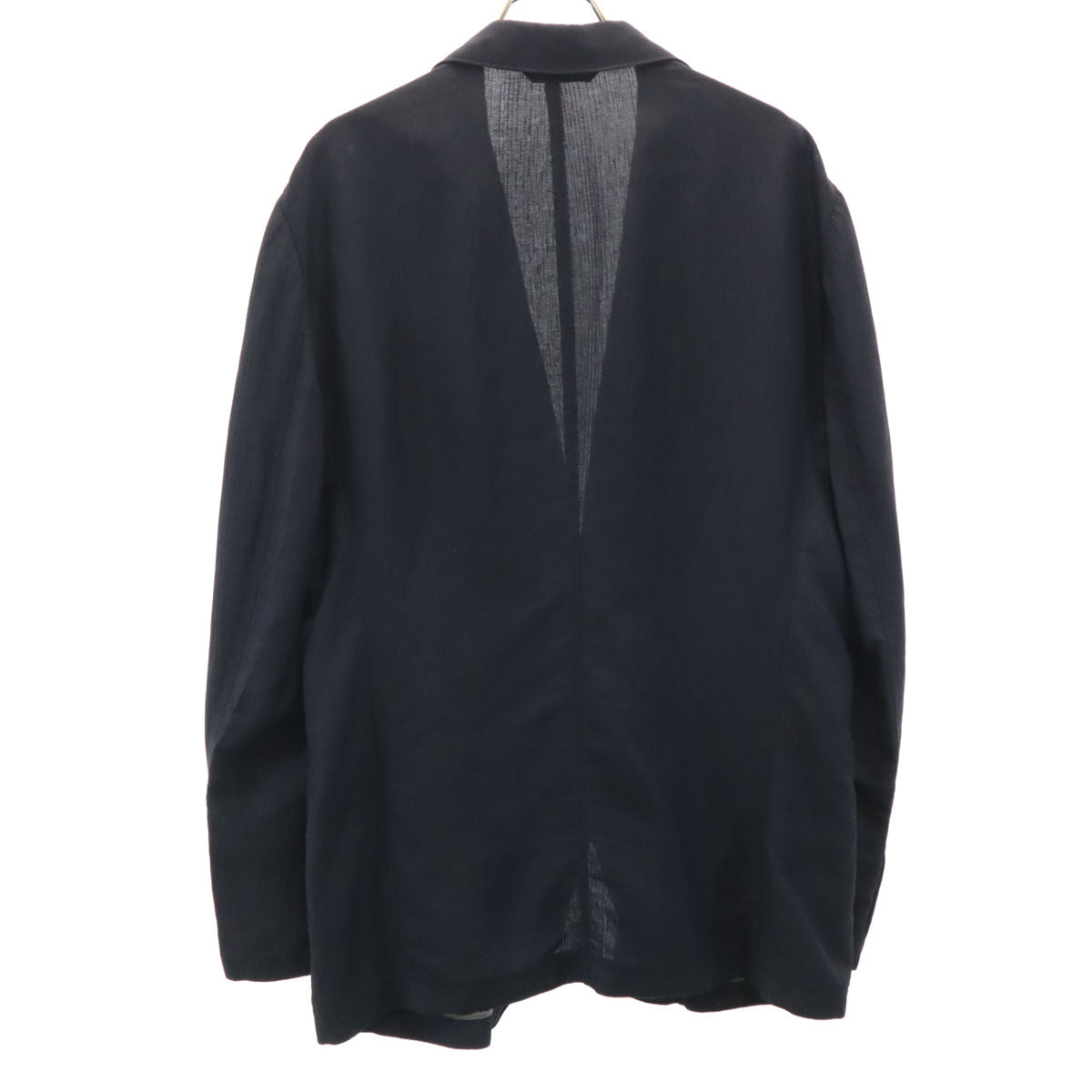 ARMANI COLLEZIONI アルマーニ コレツィオーニ 総柄 テーラードジャケット 52 黒 メンズ