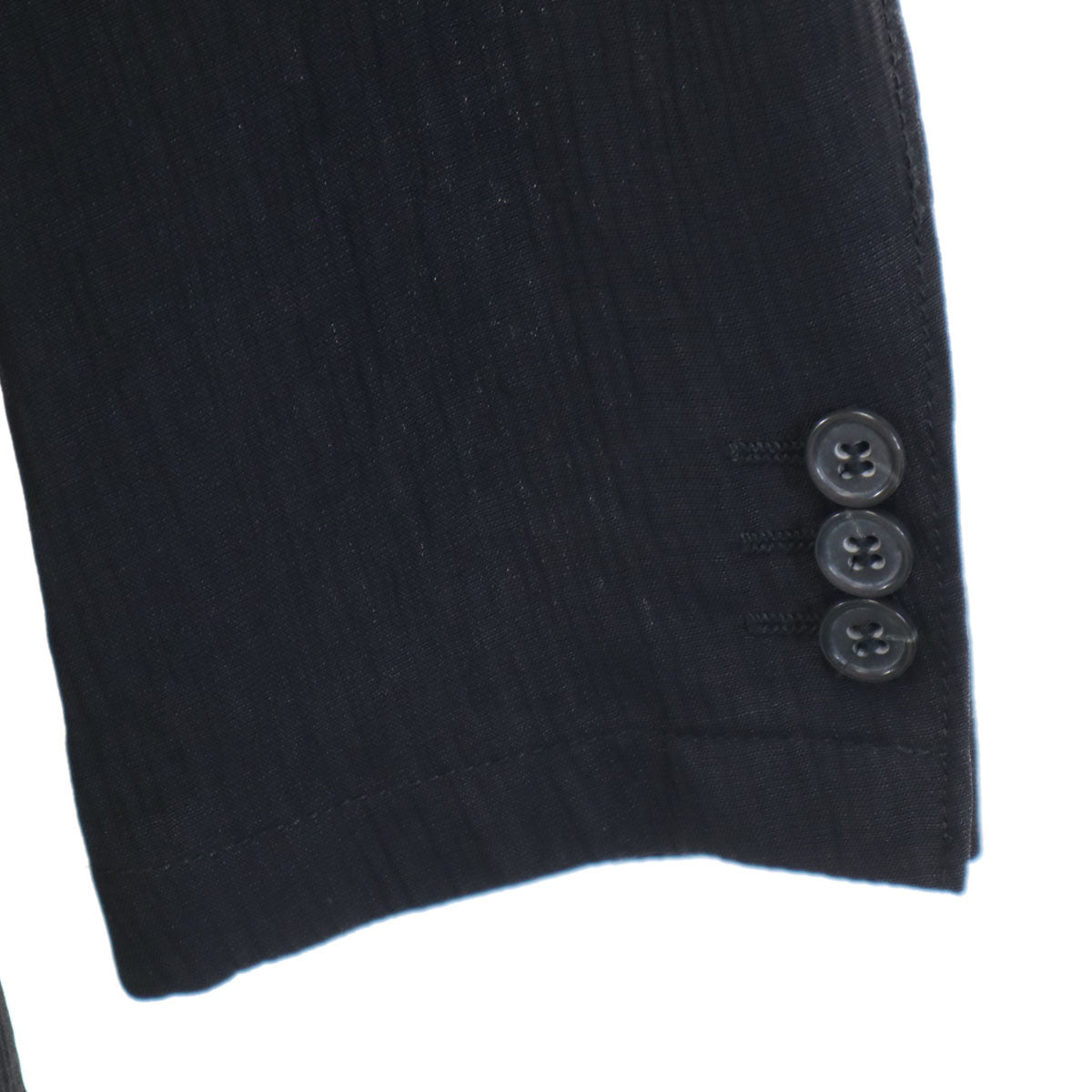 ARMANI COLLEZIONI アルマーニ コレツィオーニ 総柄 テーラードジャケット 52 黒 メンズ