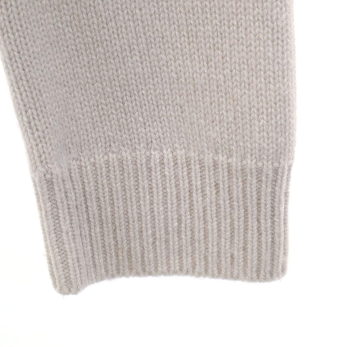 FOXEY フォクシー 日本製 カシミヤ100％ 長袖 ショート丈 ニットカーディガン 42 グレー系 レディース