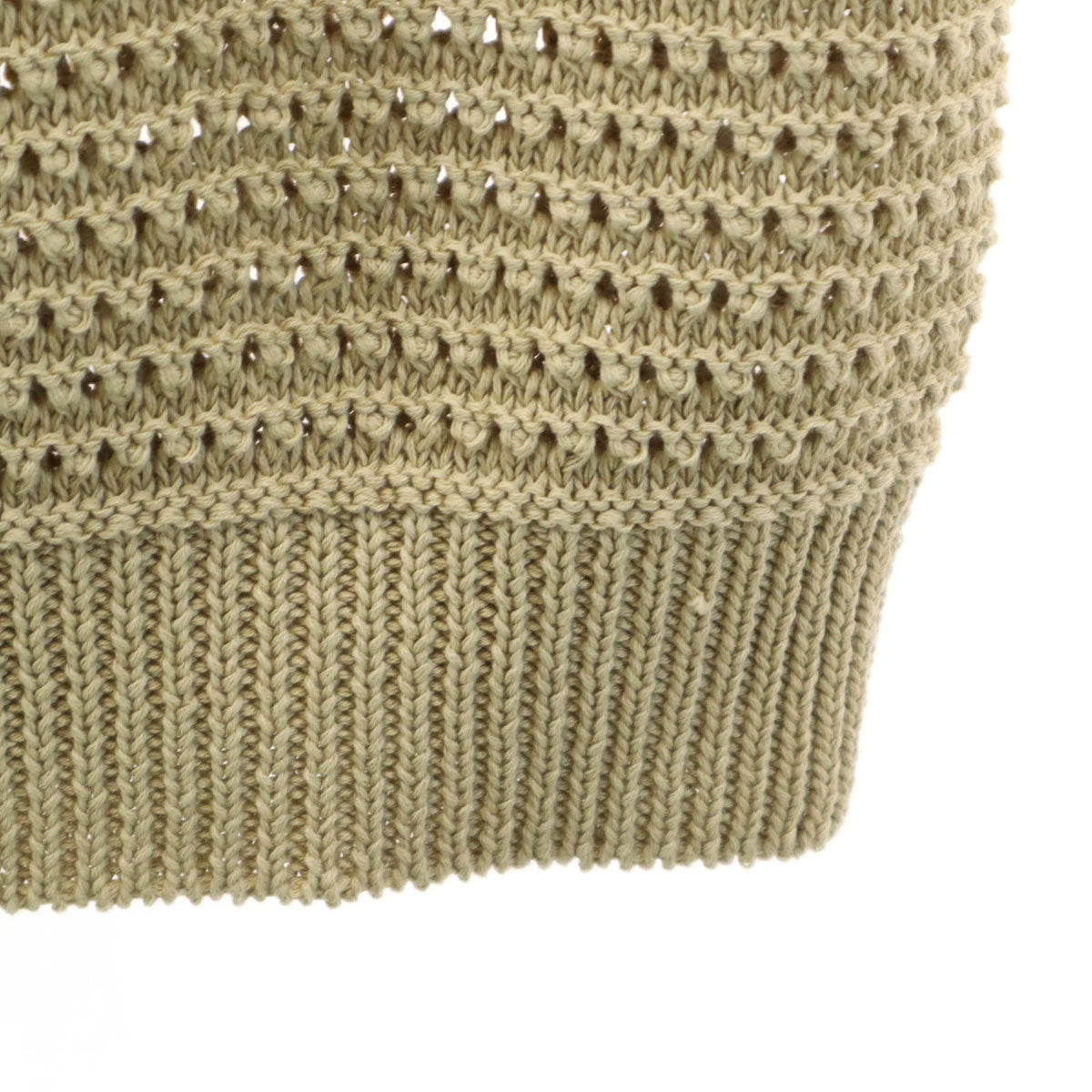 WRAPINKNOT ラッピンノット 未使用 長袖 オーバーシルエット ニット F ベージュ セーター レディース