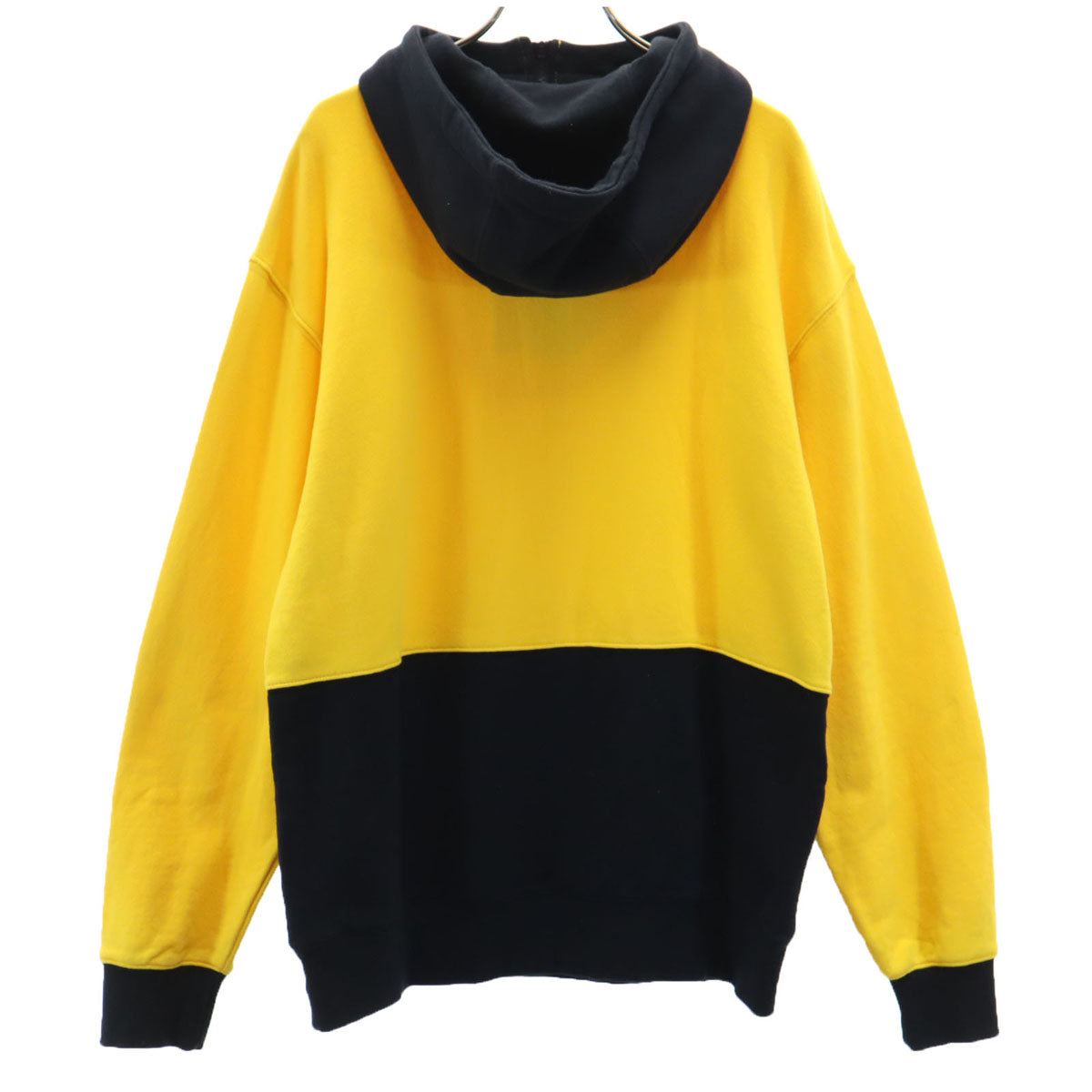 XLARGE エクストララージ 長袖 ハーフジップ スウェットパーカー M イエロー メンズ