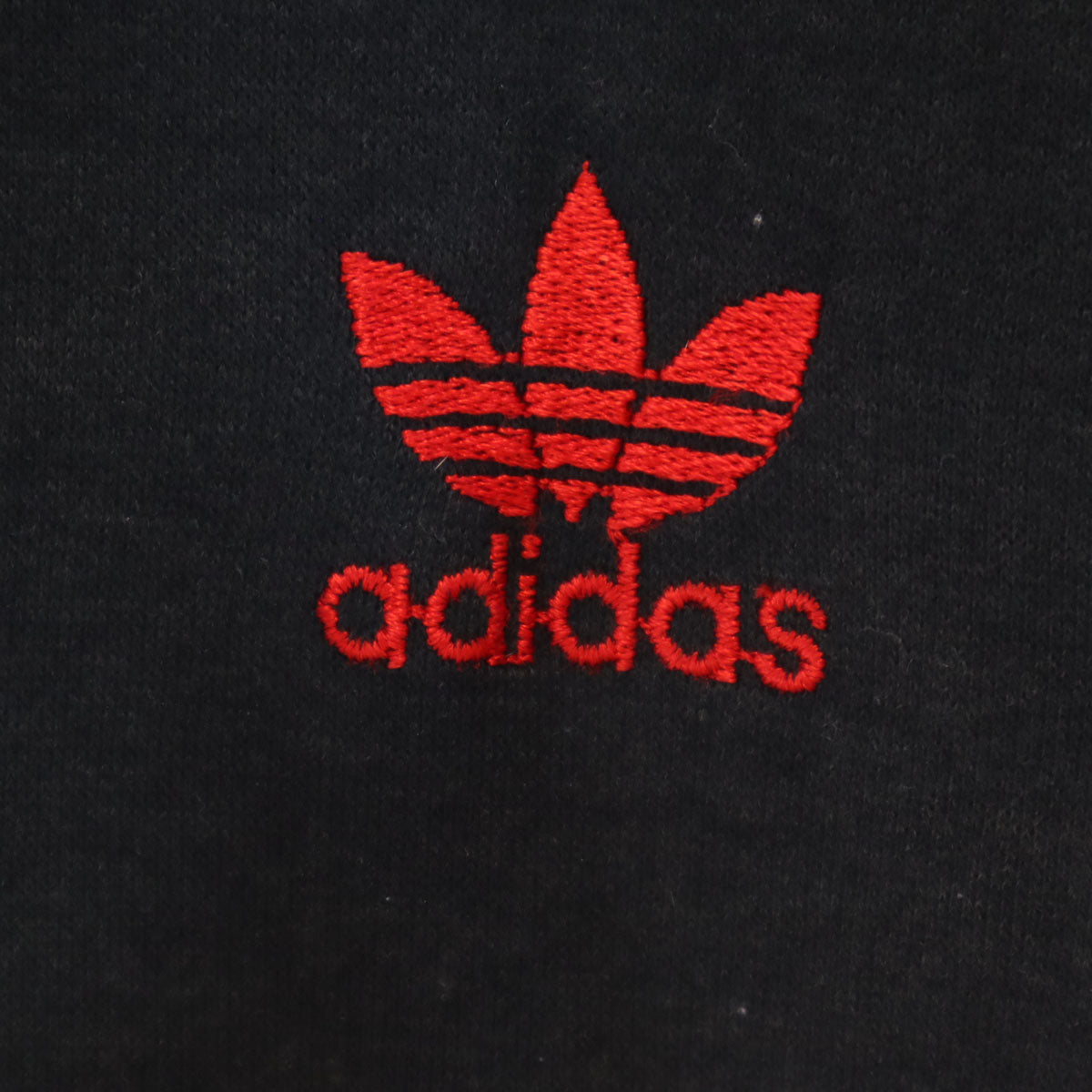 adidas アディダス 80s ヴィンテージ 台湾製 トレフォイルロゴ スウェット ジップジャケット M グレー メンズ