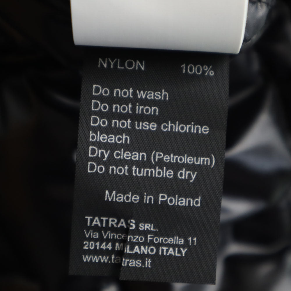 TATRAS タトラス ポーランド製 マウンテンパーカー 4 ブラック 2WAY メンズ