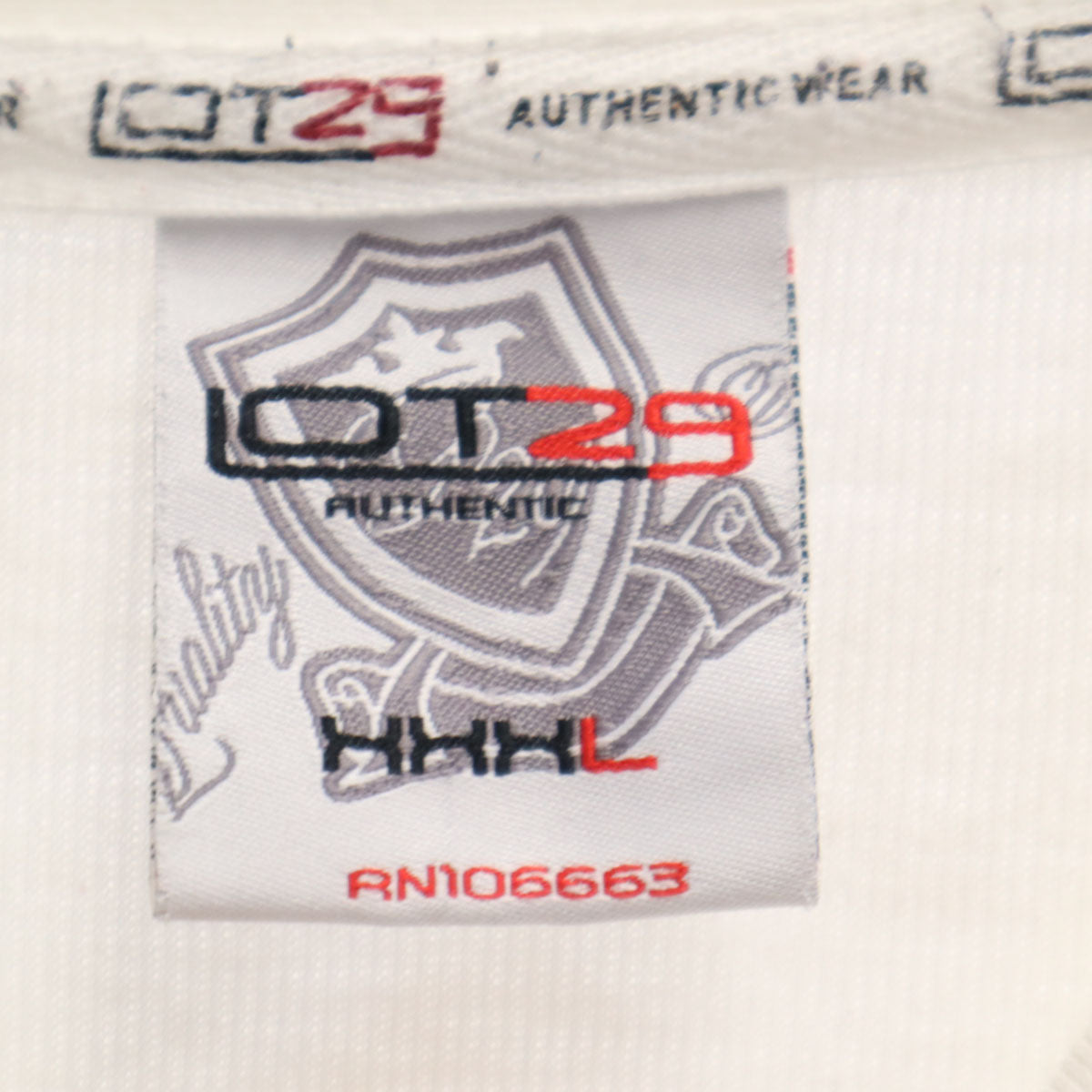 LOT29 ルーニーテューンズ 長袖 Tシャツ L ホワイト ロンT メンズ