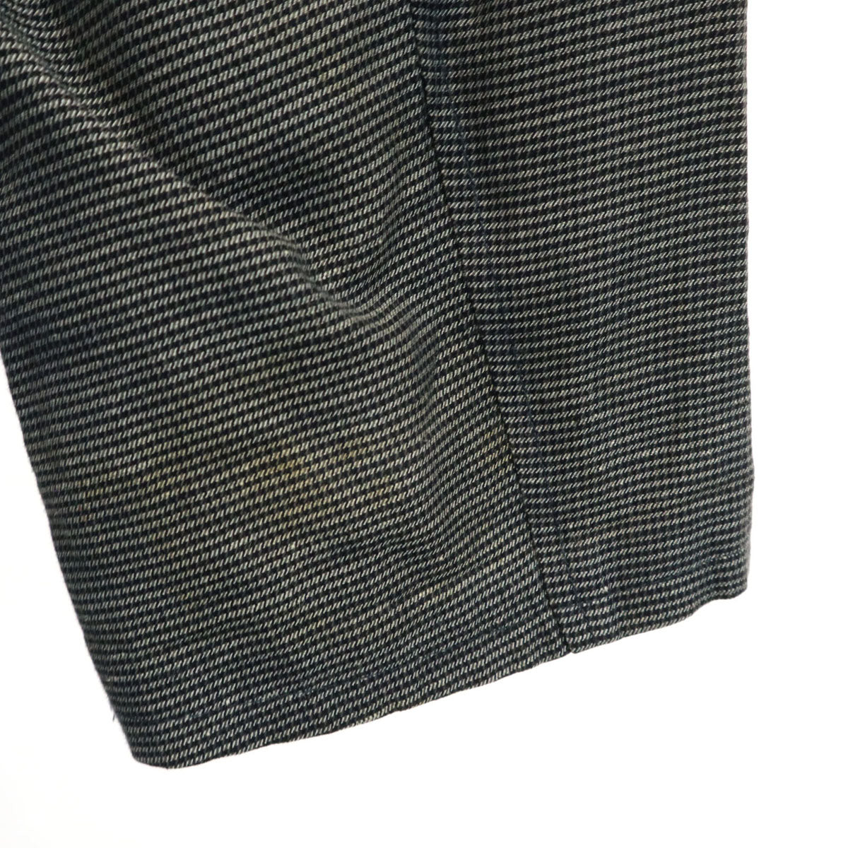 Y's ワイズ 日本製 リネンブレンド 総柄 ジャケット 3 グレー系 ヨウジヤマモト メンズ