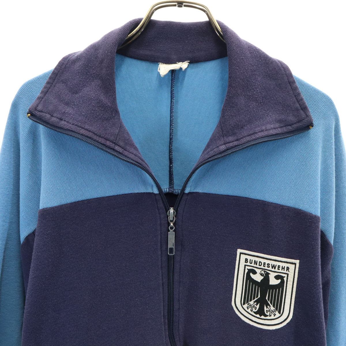 wigu 80s ドイツ軍 ヴィンテージ ジップジャケット 50/44 ブルー系 メンズ