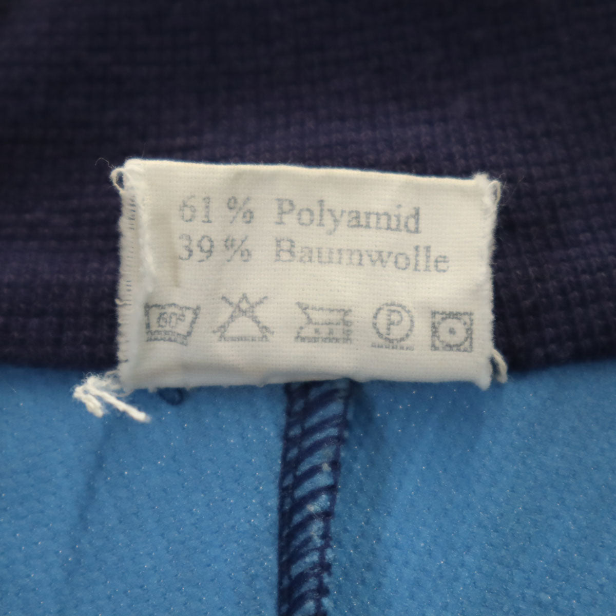 wigu 80s ドイツ軍 ヴィンテージ ジップジャケット 50/44 ブルー系 メンズ