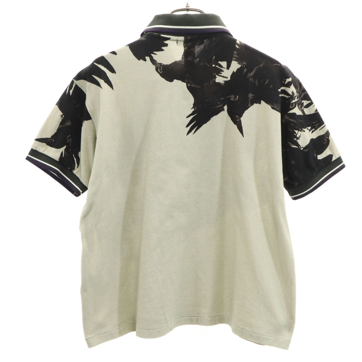 FRED PERRY フレッドペリー 日本製 半袖 ポロシャツ S グリーン メンズ