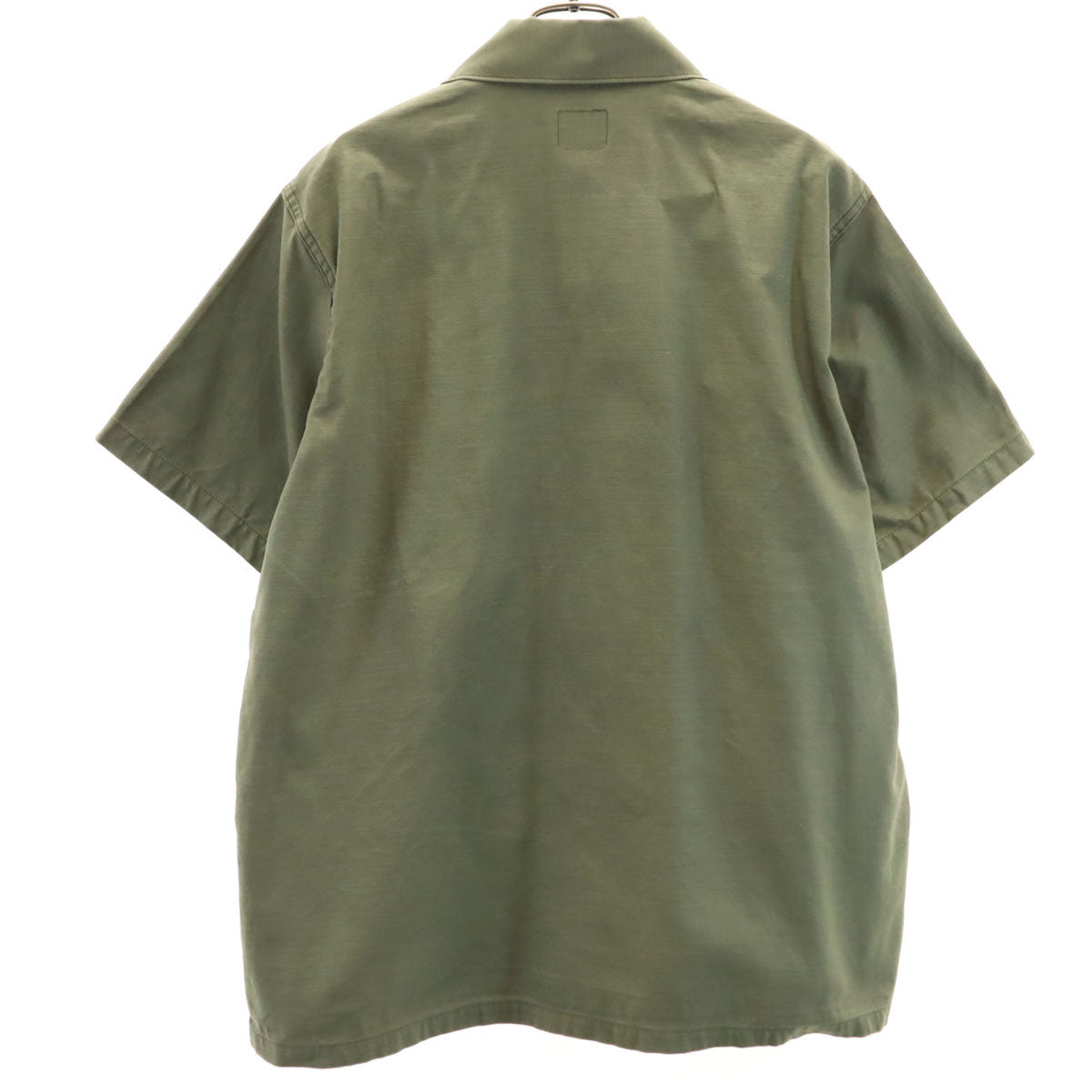 NEPENTHES ネペンテス 日本製 半袖 シャツ M カーキ メンズ