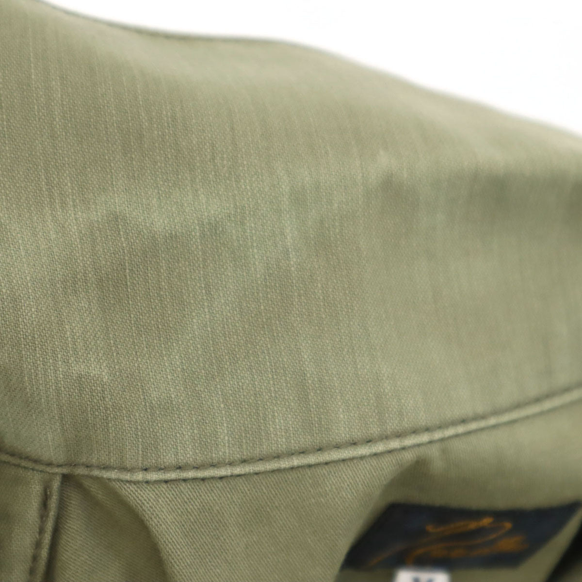 NEPENTHES ネペンテス 日本製 半袖 シャツ M カーキ メンズ