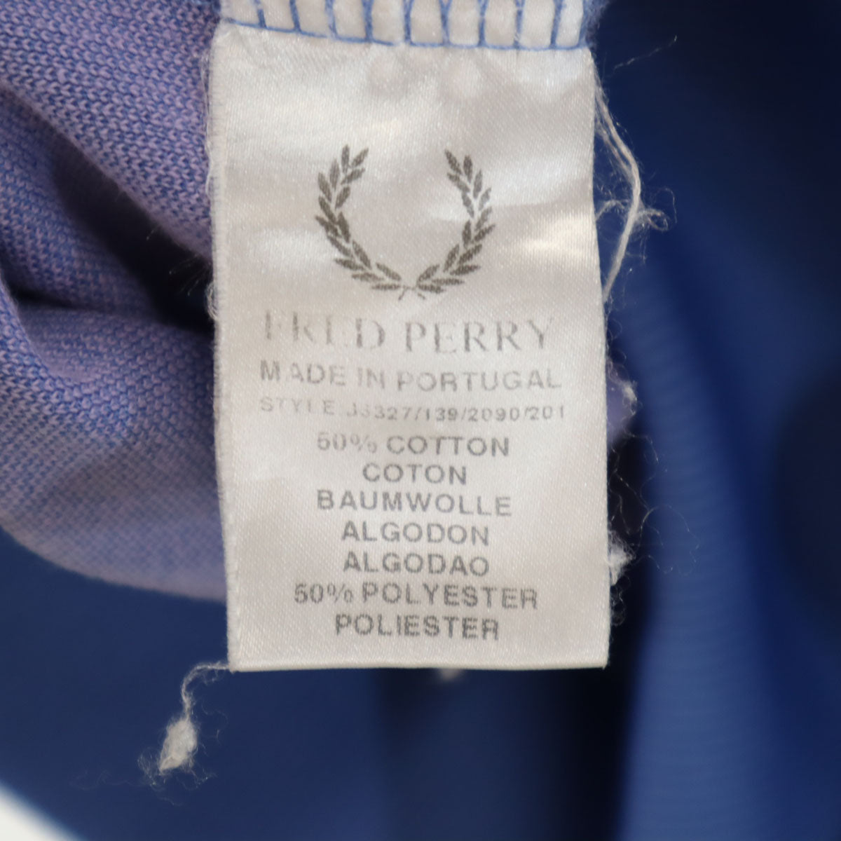 FRED PERRY フレッドペリー ポルトガル製 長袖 トラック