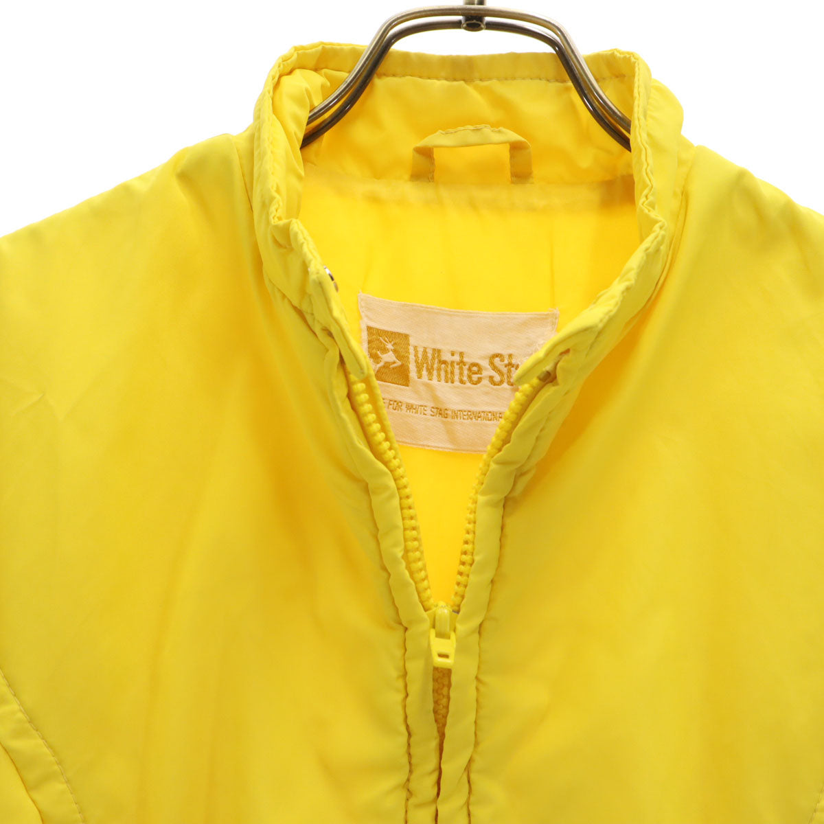 WHITE STAG ホワイトスタッグ 70s 80s ヴィンテージ ジャケット イエロー レディース