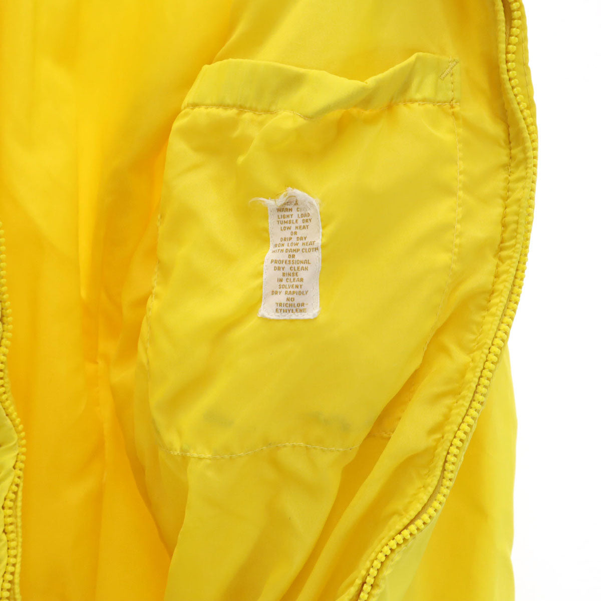 WHITE STAG ホワイトスタッグ 70s 80s ヴィンテージ ジャケット イエロー レディース