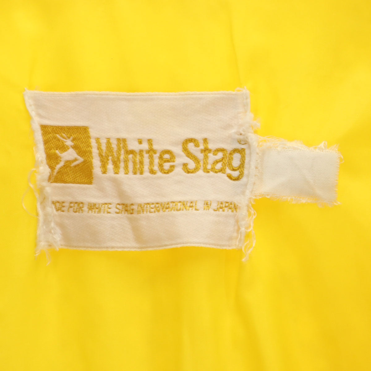 WHITE STAG ホワイトスタッグ 70s 80s ヴィンテージ ジャケット イエロー レディース