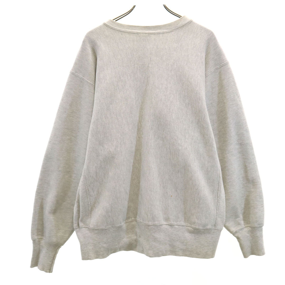 Champion チャンピオン 90s USA製 リバースウィーブ オールド 刺繍タグ 長袖 スウェット トレーナー L グレー 裏起毛 メンズ