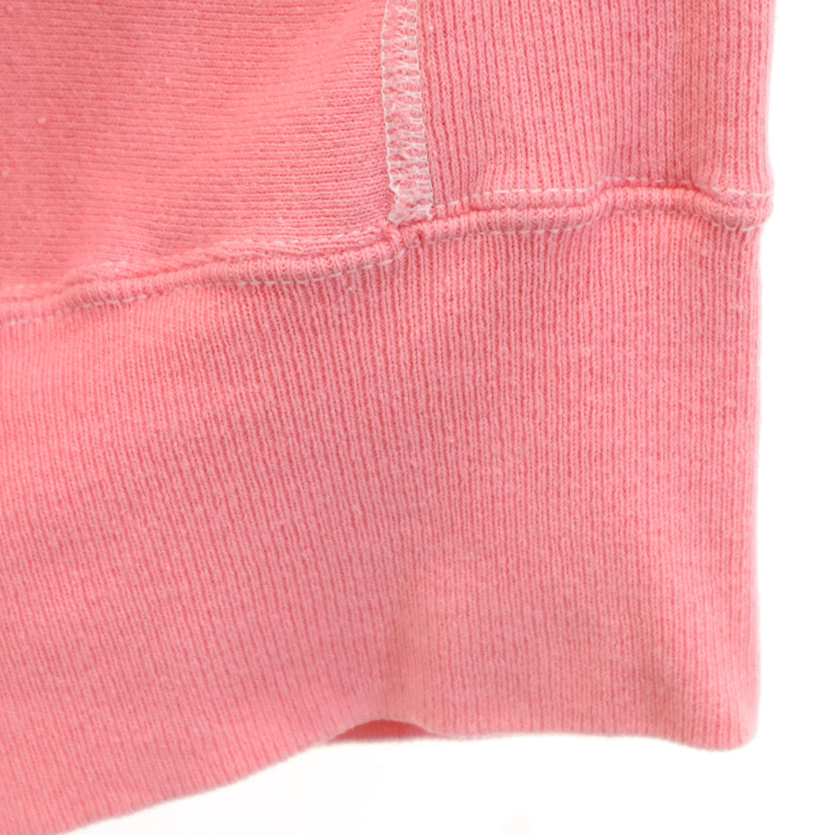 Champion チャンピオン 90s 00s リバースウィーブ オールド 刺繍タグ 長袖 スウェット トレーナー L ピンク 裏起毛 メンズ