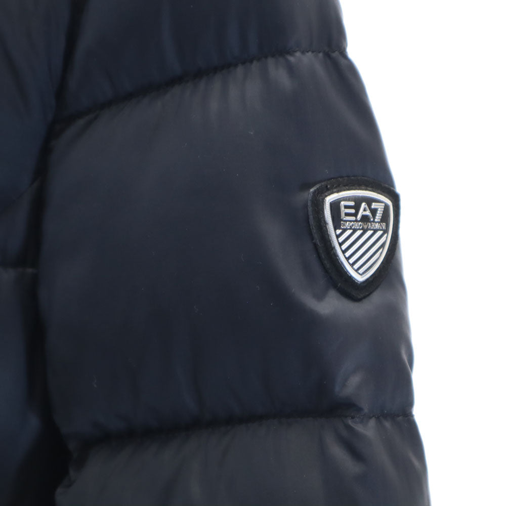 Emporio Armani エンポリオアルマーニ ダウンジャケット S ブラック フーディー メンズ