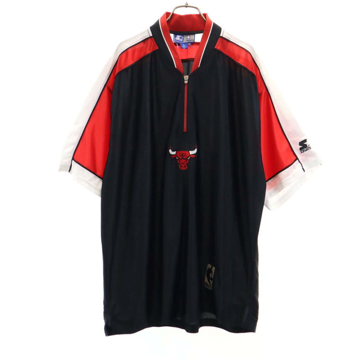 STARTER スターター NBA 半袖 シャツ L ブラック メンズ