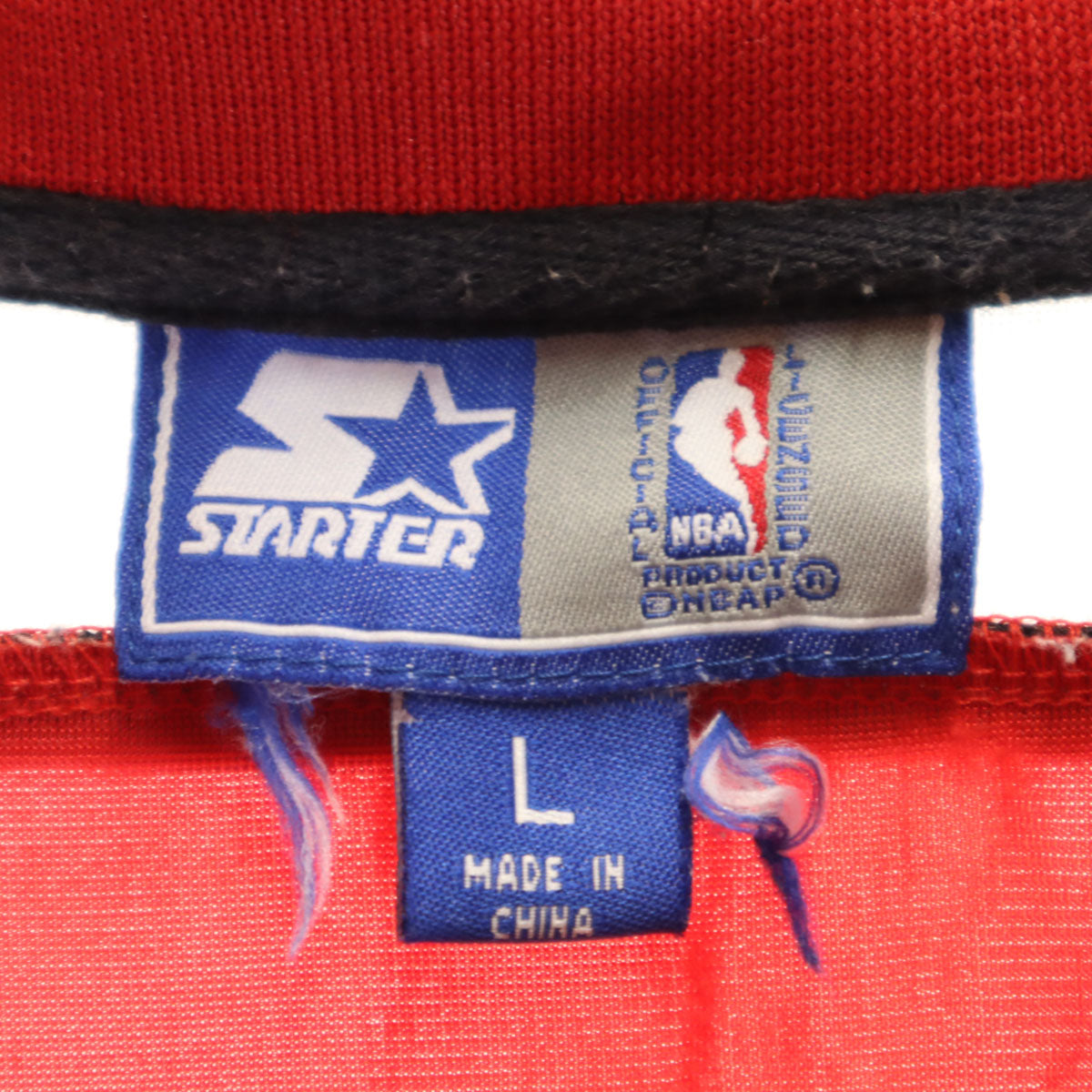 STARTER スターター NBA 半袖 シャツ L ブラック メンズ