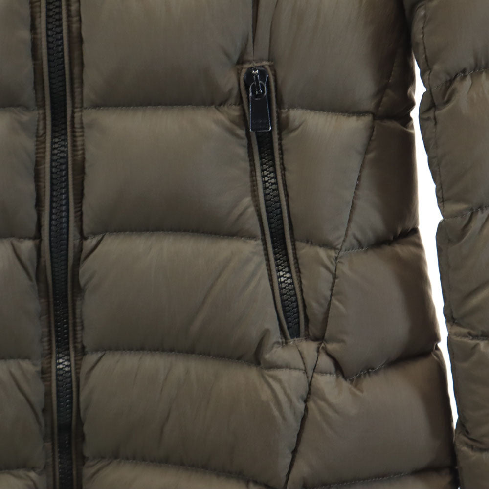 TATRAS タトラス ポーランド製 フードファー ダウンコート 1 カーキ フーディー メンズ