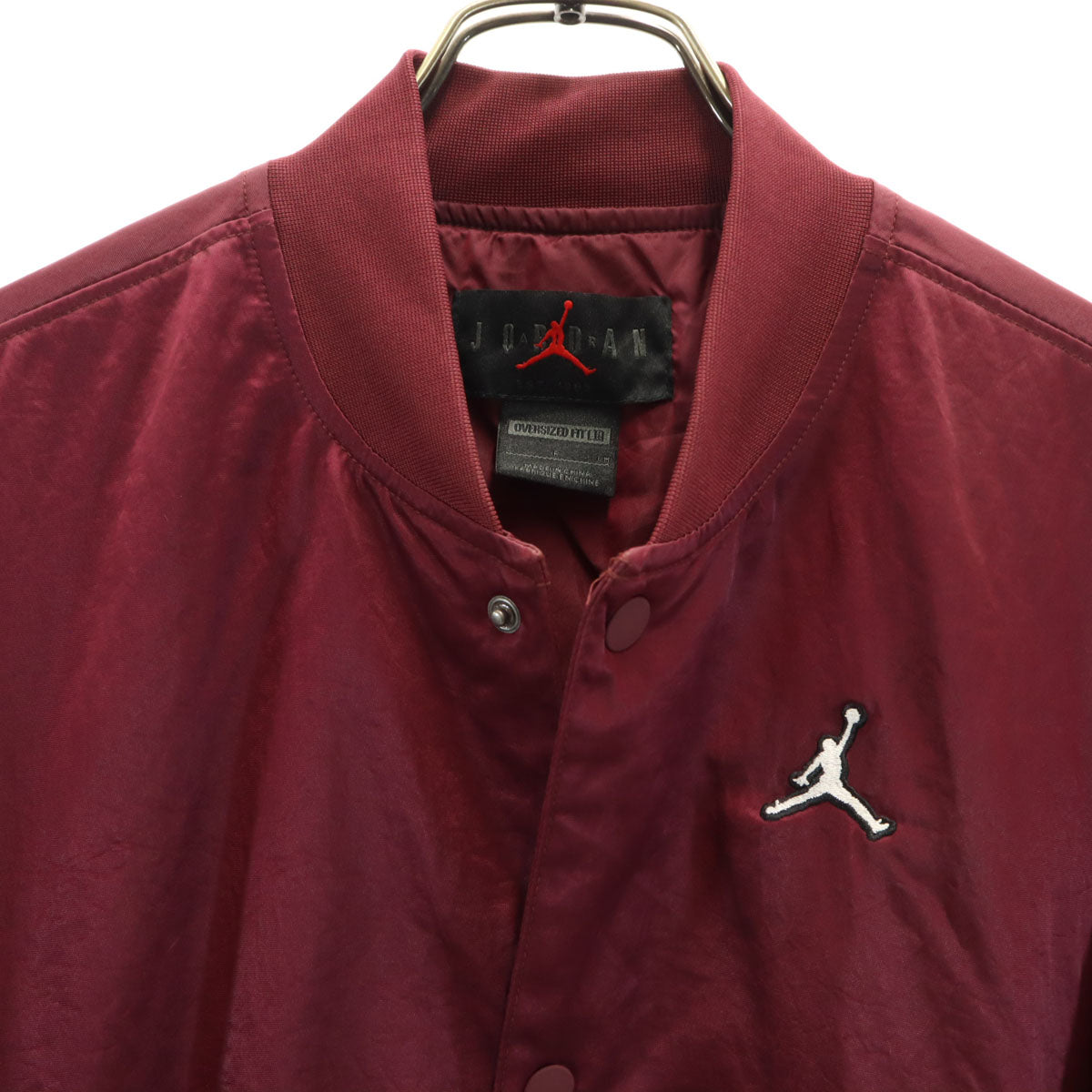 AIR JORDAN エアジョーダン 中綿ジャケット S ボルドー ブルゾン メンズ