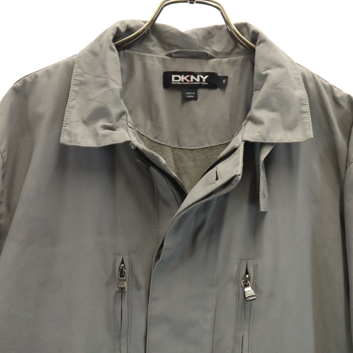 DKNY DONNA KARAN NEW YORK ダナキャランニューヨーク ジャケット S グレー メンズ