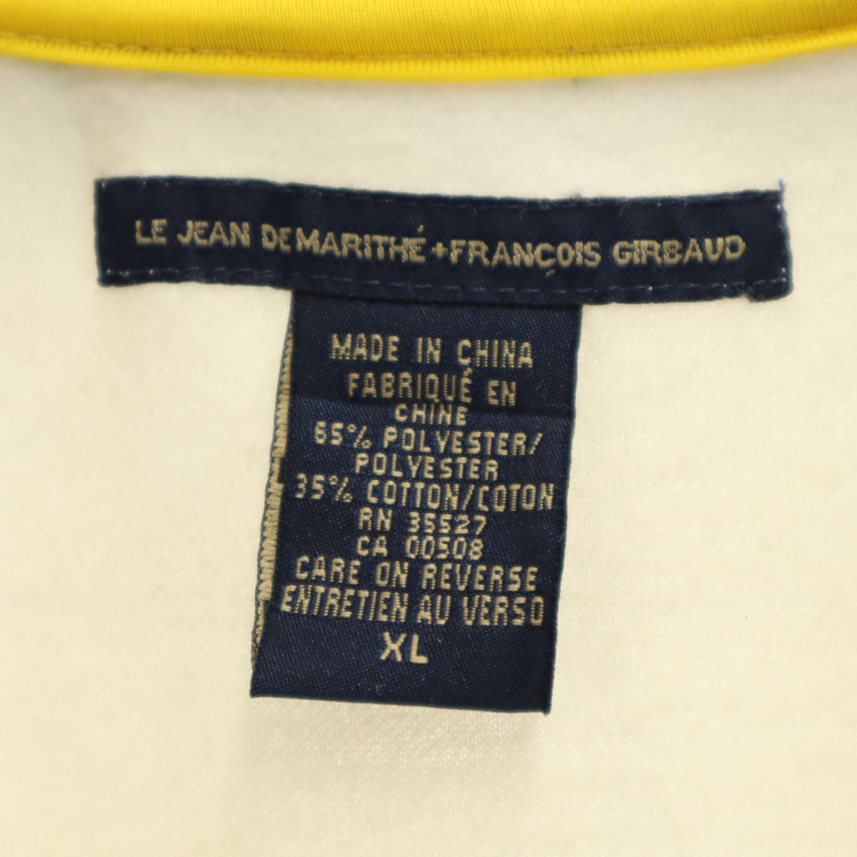 MARITHE + FRANCOIS GIRBAUD マリテフランソワジルボー トラックジャケット XL ホワイト メンズ