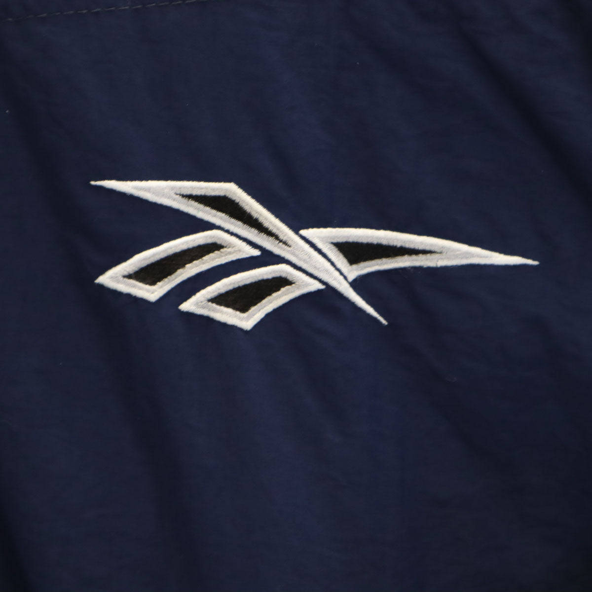 Reebok リーボック 90s ブルガリア製 オールド ナイロンジャケット XL ネイビー メンズ