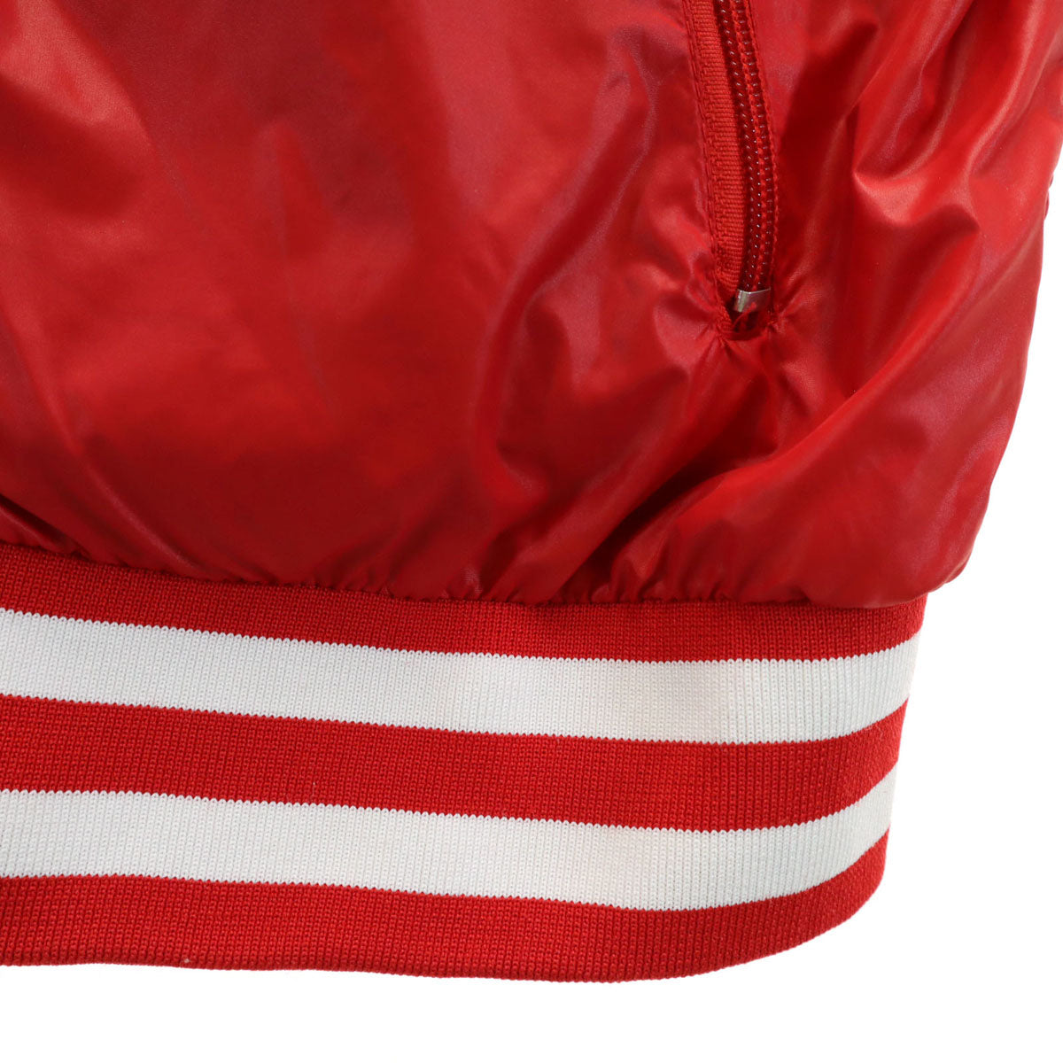 DSQUARED2 ディースクエアード2 長袖 リバーシブル ナイロン フードジャケット 50 レッド メンズ